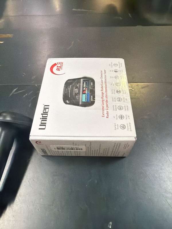 Photo 1 of Uniden R3 EXTREME LONG RANGE Laser/Radar Detector, Record Shattering Performance, Built-in GPS w/ Mute Memory, Voice Alerts, Red Light & Speed Camera Alerts, Multi-Color OLED Display , Black