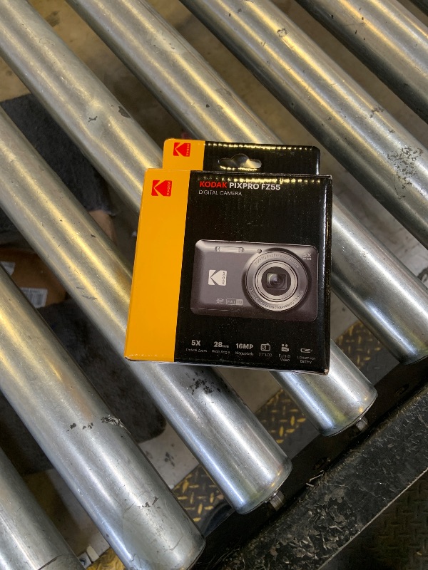 Photo 1 of Kodak PIXPRO FZ55-BK 16MP CMOS Sensor Digital Camera 5X Optical Zoom 28mm Wide Angle 1080P Full HD Video 2.7" LCD Vlogging Camera (Black)