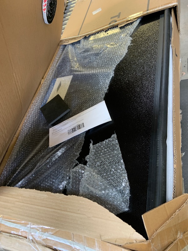 Photo 1 of KUIPERAUTO Fiberglass Tri Hard Tonneau Cover Compatible for 2000-2006 Toyota Tundra Fleetside Truck Bed Cover - 6.5 FT Bed On Top