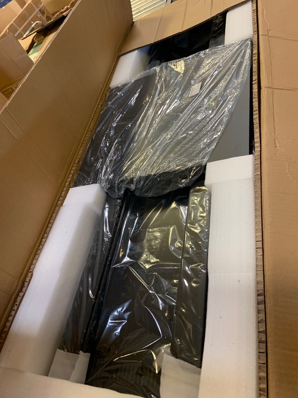 Photo 1 of AxcessAbles 30U 19-Inch Rolling IT Server Rack 550LB Heavy Duty Open Frame with Removable Side Panels Large 3-Inch Wheels for Servers Networking and Audio-Video Equipment Includes 5mm and 6mm Screws