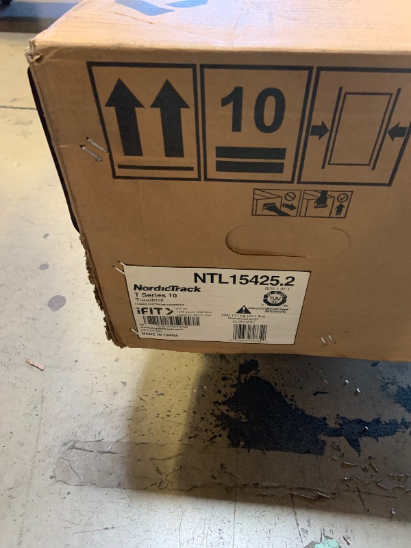 Photo 1 of NordicTrack T Series 10 Treadmill with 10" Tilting Touchscreen and Compact Design (FACTORY SEALED) 