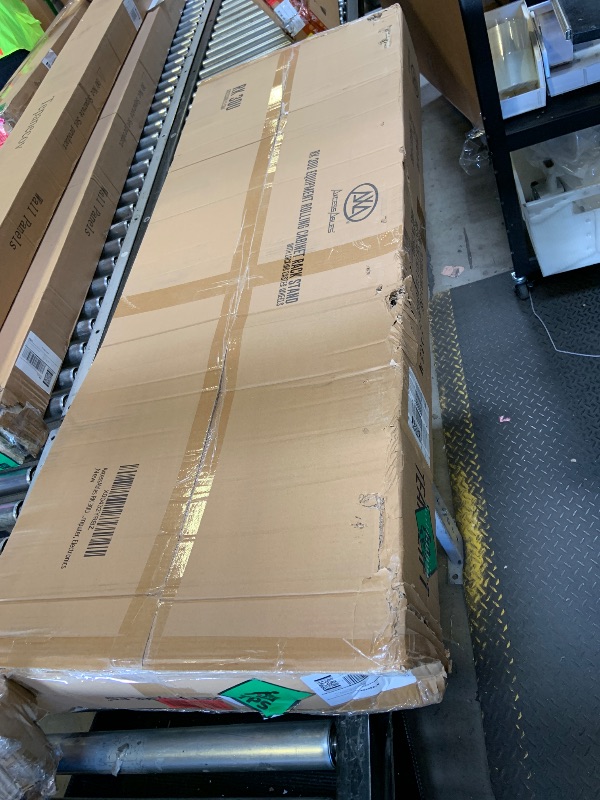 Photo 1 of AxcessAbles 30U 19-Inch Rolling IT Server Rack 550LB Heavy Duty Open Frame with Removable Side Panels Large 3-Inch Wheels for Servers Networking and Audio-Video Equipment Includes 5mm and 6mm Screws