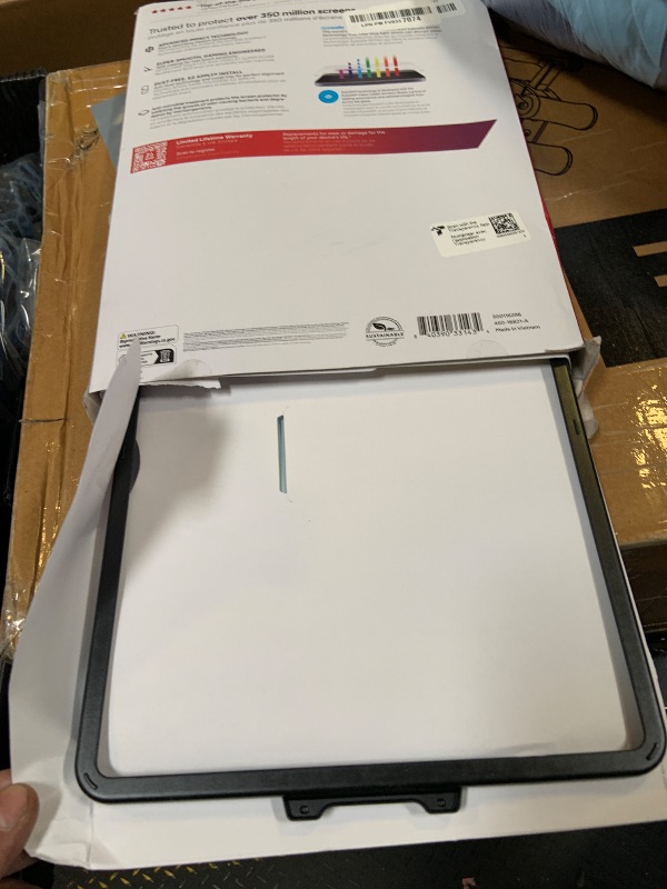 Photo 1 of ZAGG Glass XTR3 iPad Pro 13" (M4) Screen Protector - Advanced Hexiom Impact Technology, Recycled Glass, Blue Light Filter, Anti-Reflective, Easy Install, Protect Your Eyes & Screen