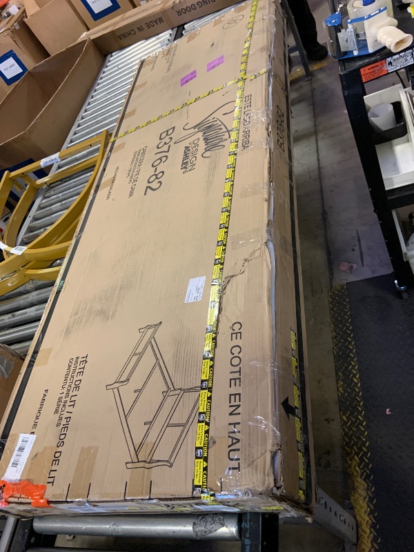 Photo 1 of **********MISSING PARTS*****************MISSING PARTS*******

Signature Design by Ashley Alisdair Traditional California King Sleigh Bed, Foundation or Box Spring Needed, Dark Brown