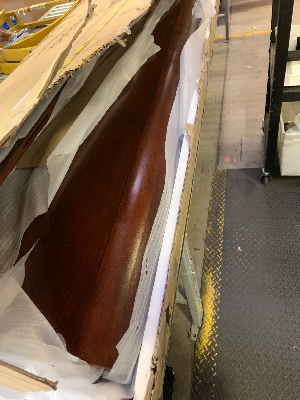 Photo 1 of **********MISSING PARTS*****************MISSING PARTS*******

Signature Design by Ashley Alisdair Traditional California King Sleigh Bed, Foundation or Box Spring Needed, Dark Brown