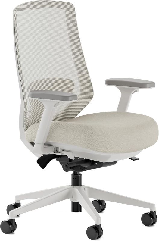 Photo 1 of Branch Ergonomic Chair Pro - Mesh Office Chair with 14 Points of Adjustment - Height, Depth & Tilt Adjustable - 5D Armrests - Forward Tilt, Smooth Recline, and Lumbar Support - Shore
