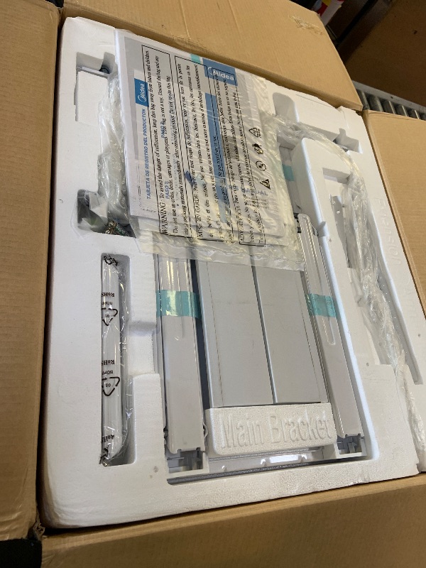 Photo 1 of Midea 8,000 BTU U Shaped Smart Inverter Window Air Conditioner - Cools 350 Sq Ft, Ultra Quiet with Open Window Flexibility - Alexa/Google Assistant Compatible - 37% Energy Savings, Remote (Updated)