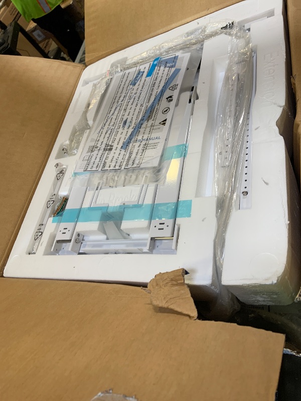 Photo 1 of Midea 12,000 BTU U Shaped Smart Inverter Window Air Conditioner - Cools 550 Sq Ft, Ultra Quiet with Open Window Flexibility - Alexa/Google Assistant Compatible - 35% Energy Savings, Remote (Updated)