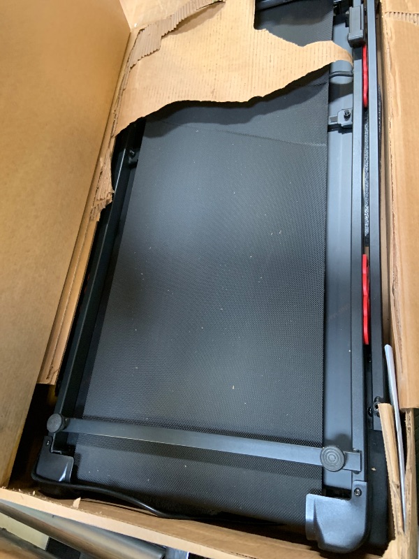 Photo 1 of HevGlrm Walking Pad Treadmill with Incline, 2026 Upgrade Portable Treadmill with Handles for Home Small, 3.5HP Small Walking Pad with Handle Bar, 0.6-10.0MPH, 400LBS