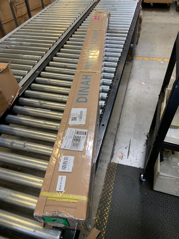 Photo 1 of DINAH 72 Inch Electric Projector Screen with Remote, Automatic Air Indoor Drop Down, Motorized 4K 3D HD Projection for Movies (factory sealed)