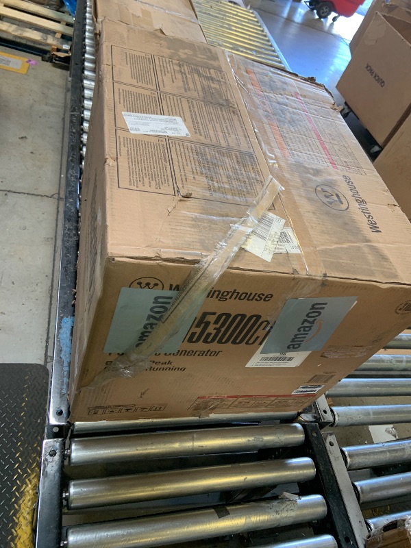 Photo 1 of Westinghouse 6600 Peak Watt Home Backup Portable Generator, Transfer Switch Ready 30A Outlet, RV Ready 30A Outlet, Gas Powered, CO Sensor