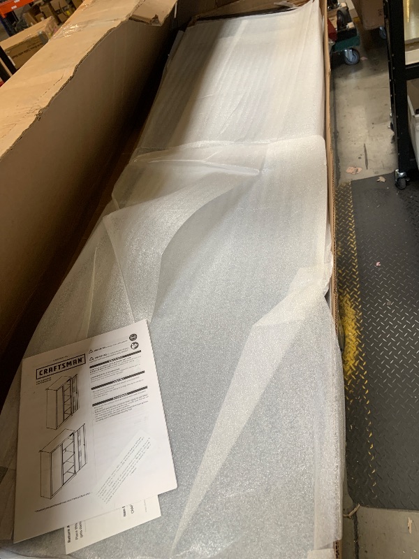 Photo 1 of CRAFTSMAN Metal Garage Storage Cabinet, Floor Cabinet, 32 Inch (CMST23201BK)