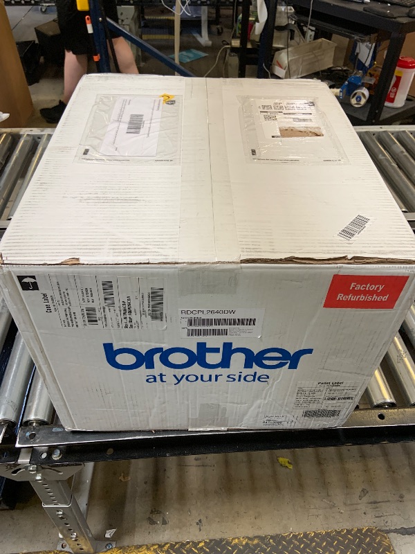 Photo 1 of Brother DCP-L2640DW Wireless Compact Monochrome Multi-Function Laser Printer with Copy and Scan, Duplex, Black & White Output | Includes Refresh Subscription Trial(1), (Renewed Premium)