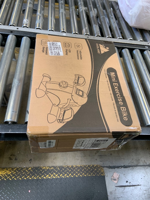 Photo 1 of Mini Exercise Bike, himaly Under Desk Bike Pedal Exerciser Portable Foot Cycle Arm & Leg Peddler Machine with LCD Screen Displays