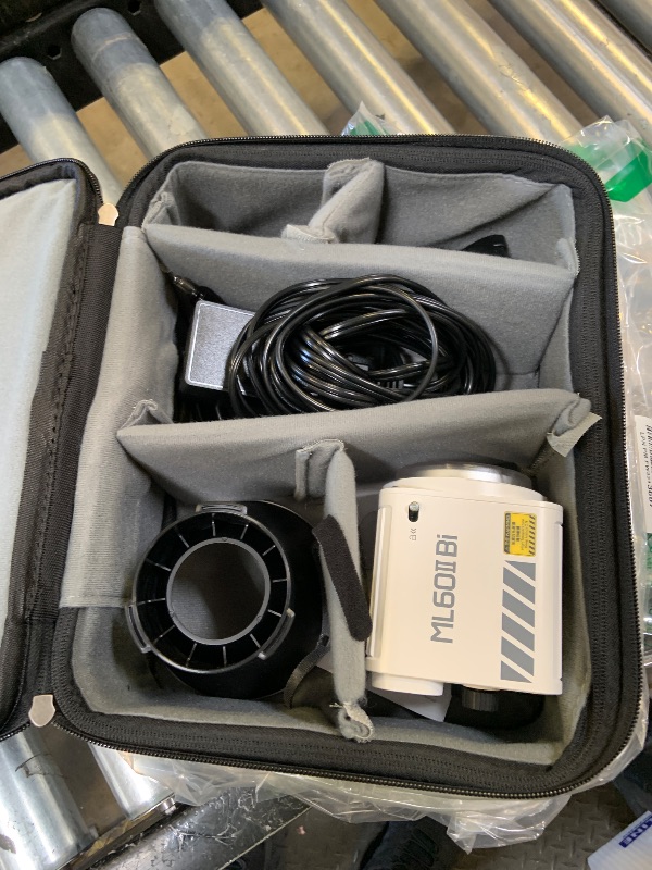 Photo 1 of Godox ML60IIBi 70W Bi-Color COB LED Video Light,2800K-6500K CRI 96+/TLCI 97+,Built-in 11 Lighting Effects,App Control Photography Lighting