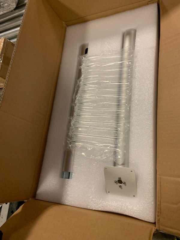 Photo 1 of Tablet Floor Stand, Anti-Theft, Rotate Lockable Metal Tablet Enclosure+Aluminum Pole+Metal Base, Compatible with 10.9" iPad 10th, Pro 11" 1 2 3 4, Air 4 5, Air 11"(M2/M3), iPad 11"(A16)