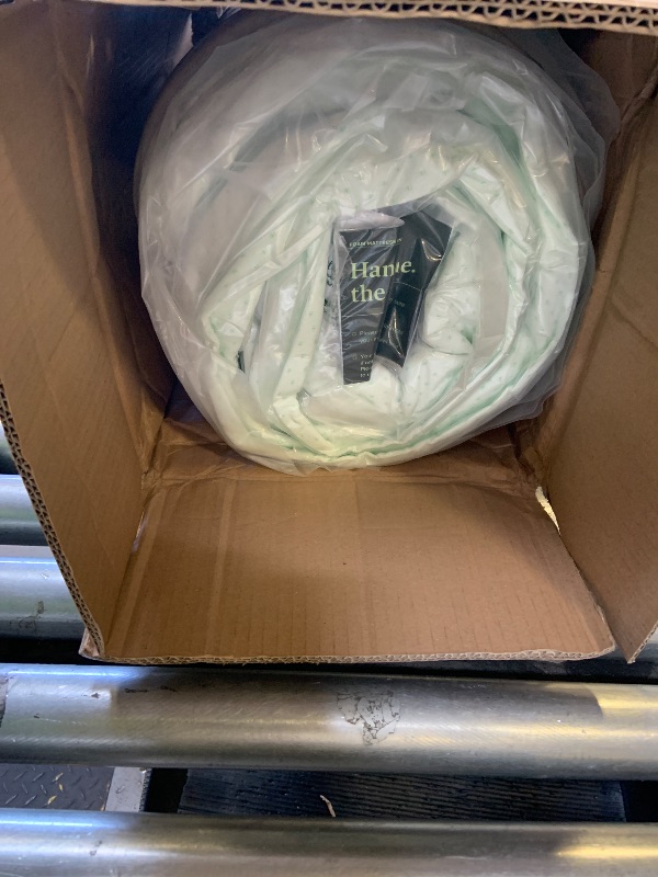 Photo 1 of Zinus 12 Inch Queen Green Tea Memory Foam Mattress [New Version], Fiberglass Free, Medium Firm Feel, Zoned Pressure Relief, Certified Safe Foams & Fabric, Mattress in A Box