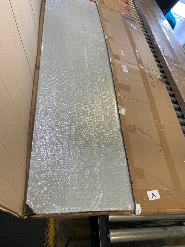 Photo 1 of Blulu 1 Pcs Aluminum Composite Panel, 1/8" Thick Rectangle Aluminum Plastic Composite Sheet Plate for Industry Crafting Handcraft DIY Projects, Brushed Silver (36"x72")