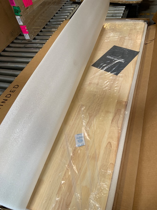 Photo 1 of coreminded solid rubberwood tabletop 