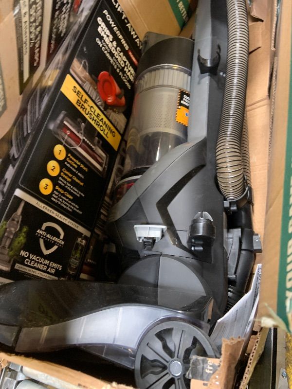 Photo 1 of SHARK UV730 Navigator Lift-Away Upright Vacuum, PowerFins HairPro Self-Cleaning Brushroll, HEPA Filter with Anti-Allergen Technology, LED Headlights, Swivel Steering, Gray