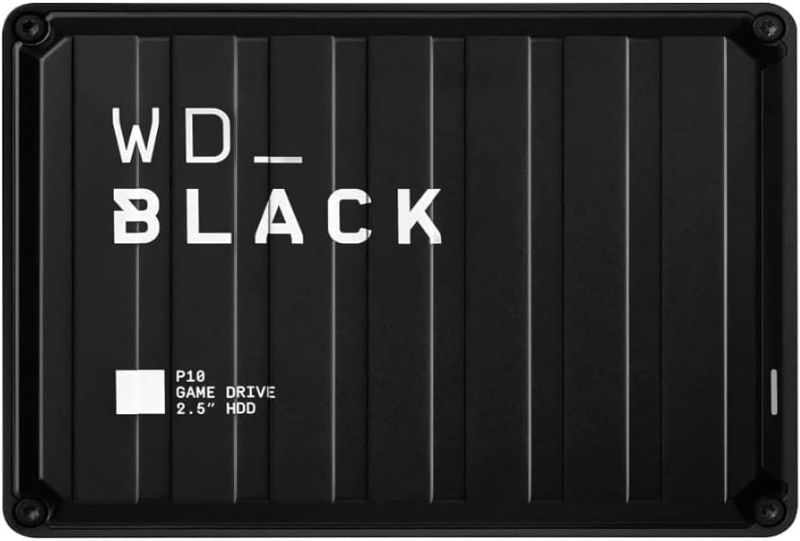 Photo 1 of WD_BLACK 4TB P10 Game Drive, Portable External Hard Drive, Works with Playstation, Xbox, & PC - WDBA3A0040BBK-WESN