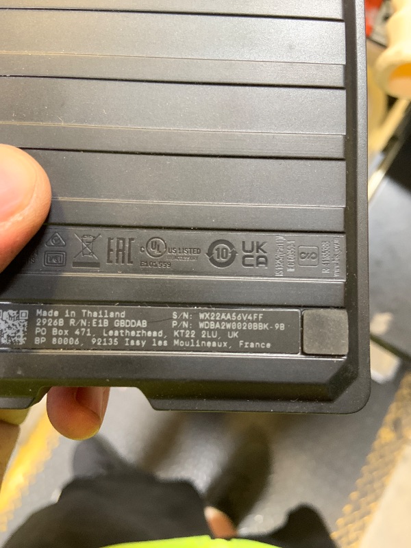 Photo 1 of WD_BLACK 4TB P10 Game Drive, Portable External Hard Drive, Works with Playstation, Xbox, & PC - WDBA3A0040BBK-WESN