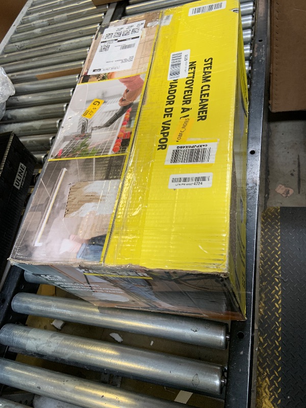 Photo 1 of Kärcher Steam Cleaner, Multi Purpose, Power Steamer, Chemical-Free, 40 Sec Heat-Up, for Grout, Tile, Hard Floors, Appliances & More - SC 3 Easy Fix