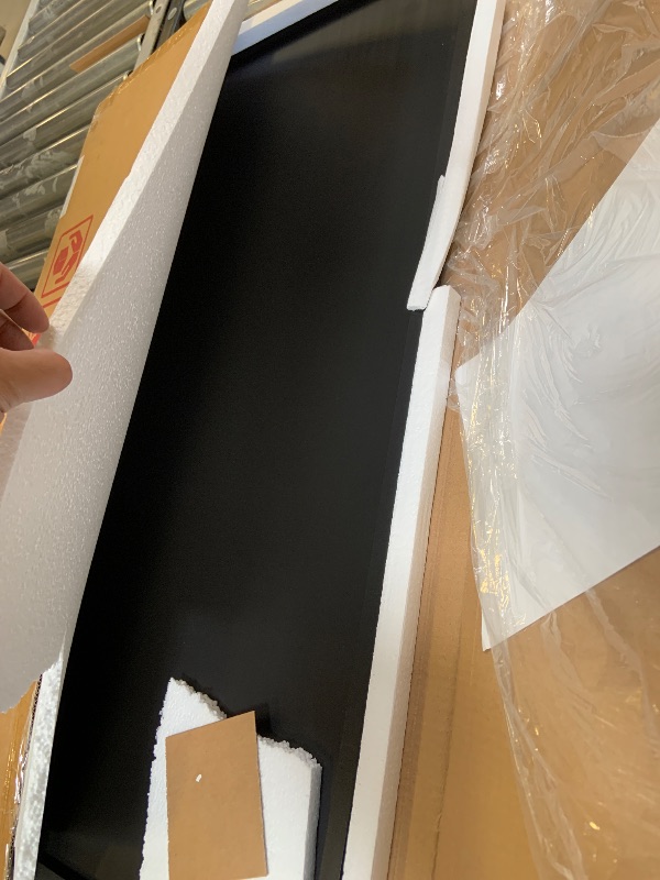 Photo 1 of LAWADA Window Pane Wall Mirror, 36"x24" Wall Mounted Window Mirror for Living Room, Bedroom, Entryway, Dining Room, Home Wall Decor