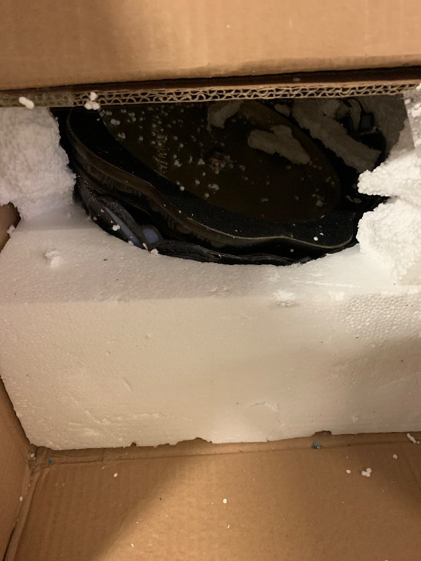 Photo 1 of WERFACTORY Tiffany Floor Lamp Green Liaison Stained Glass Arched Lamp 12X18X64 Inches Gooseneck Adjustable Corner Standing Reading Light Decor Bedroom Living Room S160G Series