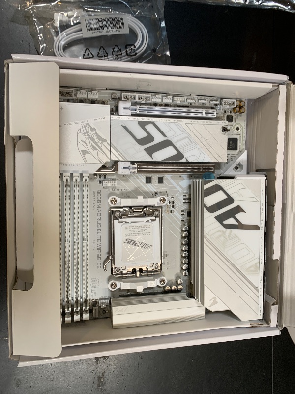 Photo 1 of B850M AORUS ELITE WIFIGE ICE