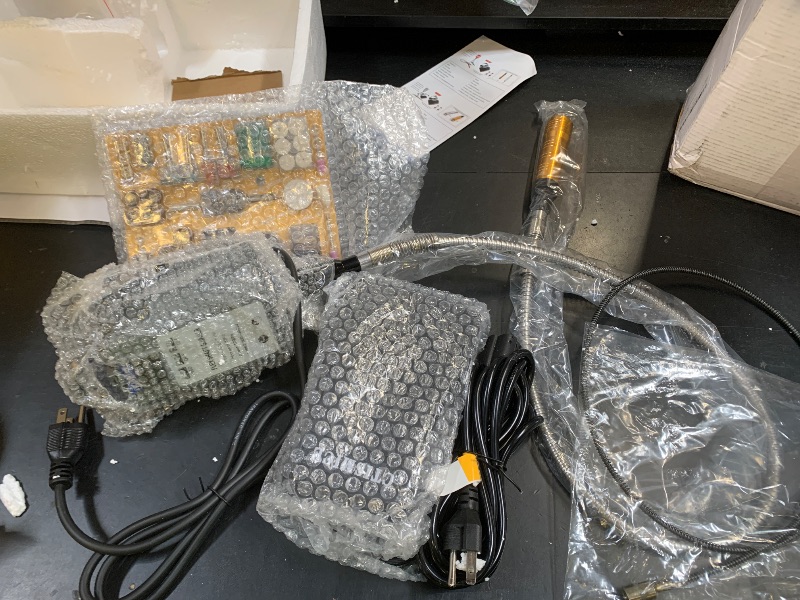 Photo 1 of CTISMICE 1200W Flex Shaft Grinder Electric Rotary Tool Supporting Forward and Reverse Rotation, Flexible Shaft Machine Kits with Variable Speed Foot Switch and 110pcs Attachments for Grinding Sanding