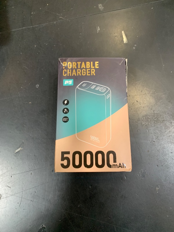 Photo 1 of OHOVIV Portable Charger 50000mAh Power Bank - 22.5W Fast Charging External Battery Pack,USB-C Portable Phone Charger for iPhone 17/16/15/14/13 Pro Android Samsung, for Travel Camping Essential