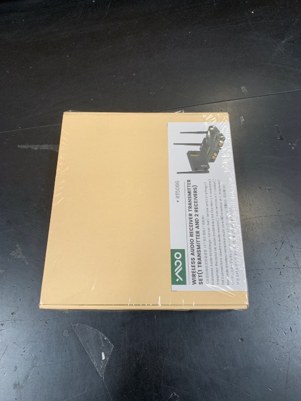 Photo 1 of YMOO 2.4GHz Wireless Audio Transmitter and Receiver (1 TX+2 RX), 2 Receivers for Two Speakers, 20ms Ultra Low Latency HiFi Audio, 320ft Range RCA Jack Wireless Adapter for TV/PC/CD Player/Home Stereo