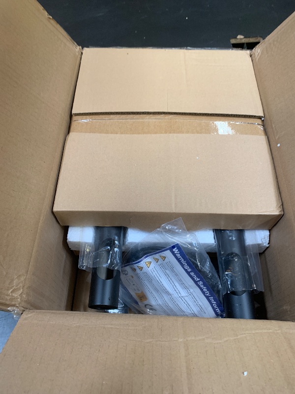 Photo 1 of Heavy Duty Speaker Stand Compatible with Homepod 1 and Homepod 2 Stand Floor Speaker Stands for for Homepod Stand 1st & 2nd Generation Easy to Install, 2 Pack-Black