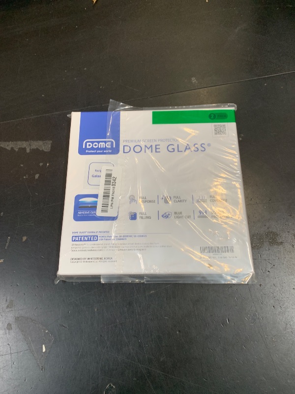 Photo 1 of DOME GLASS Whitestone for Galaxy S23 Ultra [Perfect full coverage] Tempered glass screen protector with UV lamp [2pack]