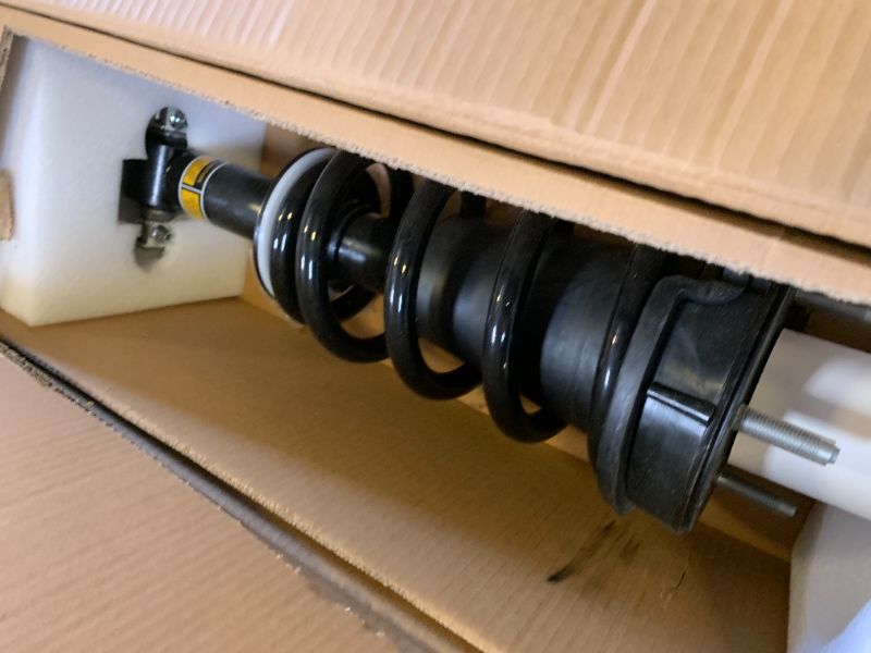 Photo 1 of 2PCS Front Shock Absorber Struts Assembly Air Suspension Compatilbe for 2015-2020 Cadillac Escalade Chevy Tahoe Suburban Silverado GMC Sierra 1500 Yukon XL 84176631