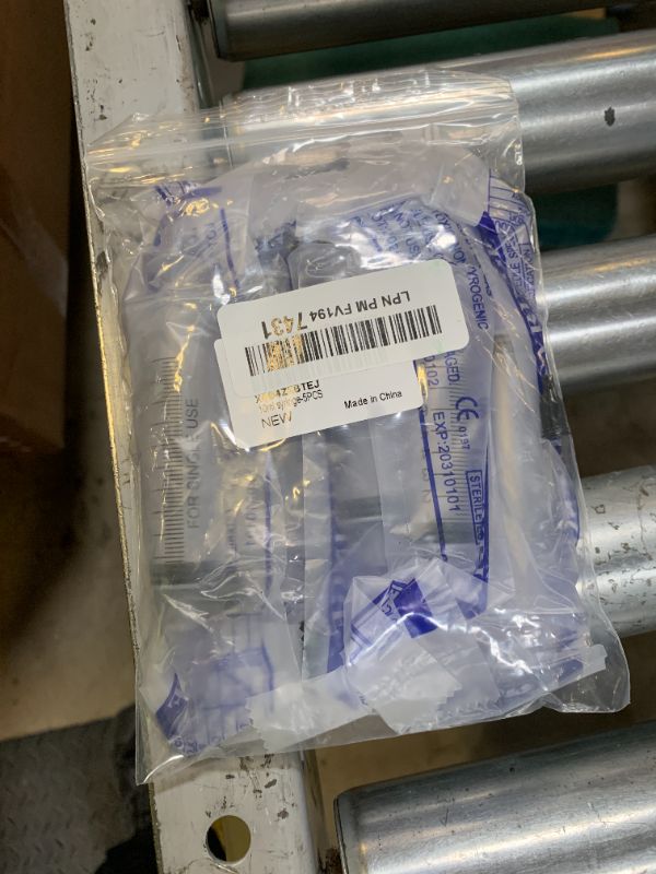 Photo 1 of 10ml Syringe with Measurement for Scientific Labs, Feeding Pets, Refilling and Measuring Liquids,Dispensing,with Cap (5PCS, 10ml)