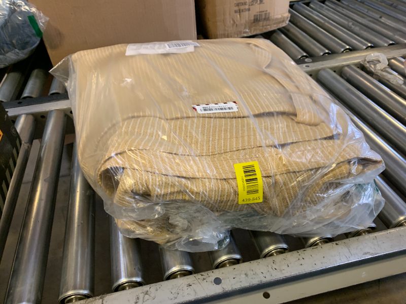 Photo 1 of ColourTree 14' x 16' Beige Sun Shade Sail Rectangle CTSLR1416 - Canopy Mesh Fabric UV Block UPF50 - Commercial Heavy Duty - 190 GSM - 3 Years Warranty (We Make Custom Size)