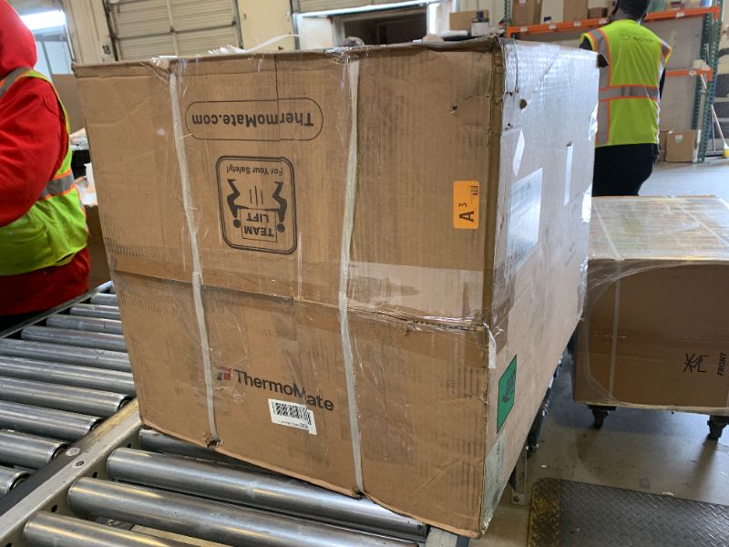 Photo 1 of ThermoMate Tank Water Heater Electric, 18 Gallon Small Point of Use Residential Hot Water Heater for Washing & Shower, 120Volt 1500W Compact, Adjustable Thermostat, UL Listed