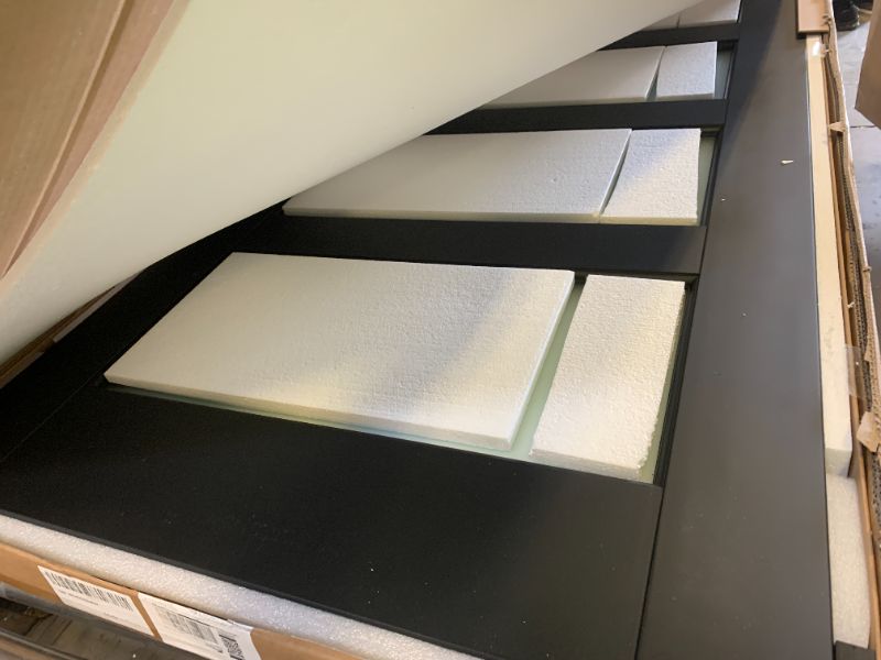 Photo 1 of frosted glass interior door 