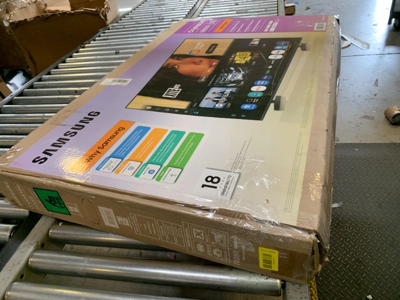 Photo 1 of Samsung 50-Inch Class Crystal UHD U8000F 4K Smart TV (2025 Model) Endless Free Content, Crystal Processor 4K, MetalStream Design, Knox Security, Alexa Built-in