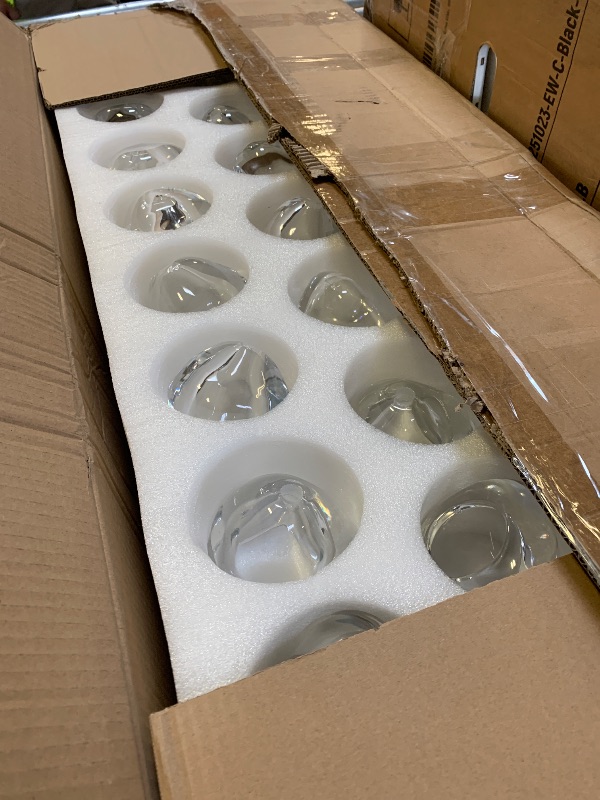 Photo 1 of HAIXIANG LED Rectangular Chandeliers for Ding Room Light Dimmable Living Room High Ceiling Pendant Lights Fixtures Lighting 138in Long Foyer Entryway Lighting Silver