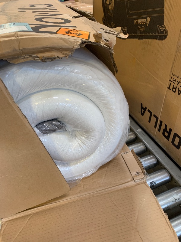 Photo 1 of Novilla 14 Inch King Size Memory Foam Mattress in a Box, Pressure Relieving & Plush Comfort, Bliss, Grey