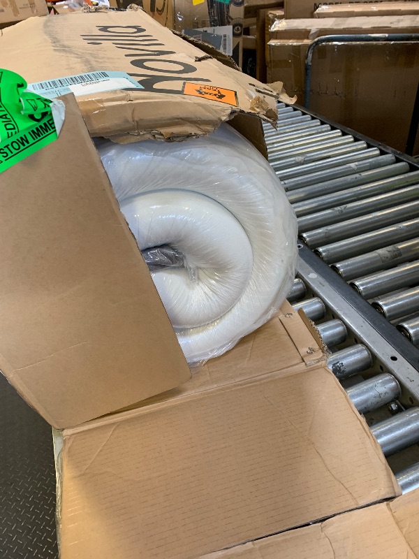 Photo 1 of Novilla 14 Inch King Size Memory Foam Mattress in a Box, Pressure Relieving & Plush Comfort, Bliss, Grey