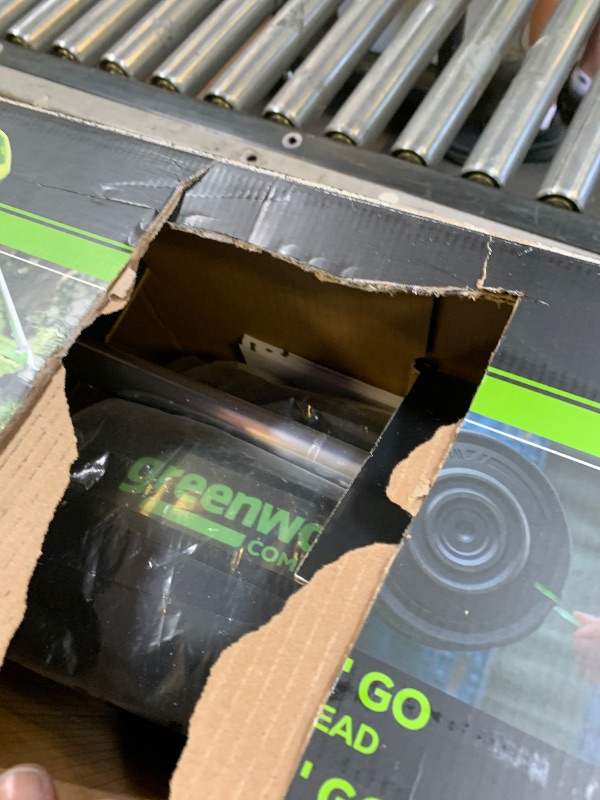 Photo 1 of Greenworks 82V 16" (1.5kW) Brushless Cordless String Trimmer, 2.5Ah Battery and Dual Port Charger (Incompatible with 80V Products)