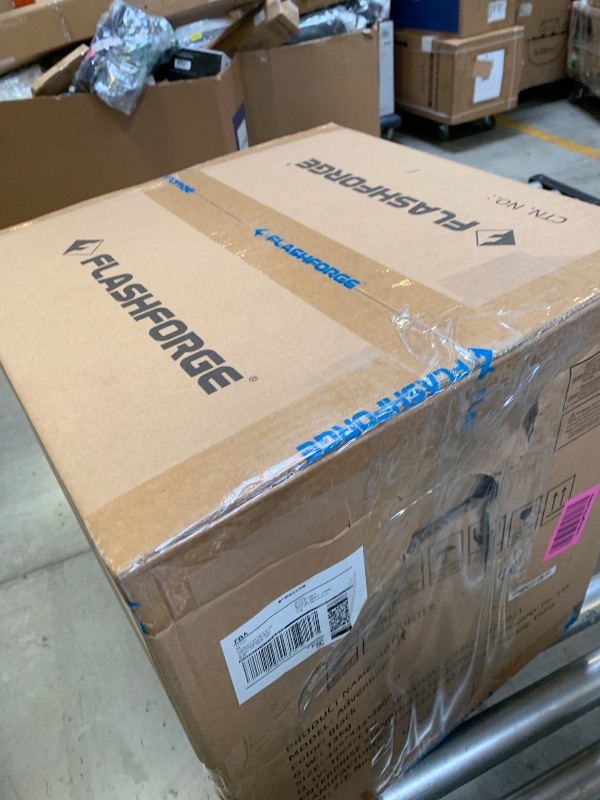 Photo 1 of FLASHFORGE Adventurer 5M 3D Printer with Fully Auto Leveling, Max 600mm/s High Speed Printing, 280°C Direct Extruder with 3S Detachable Nozzle, CoreXY All Metal Structure, Print Size 220x220x220mm