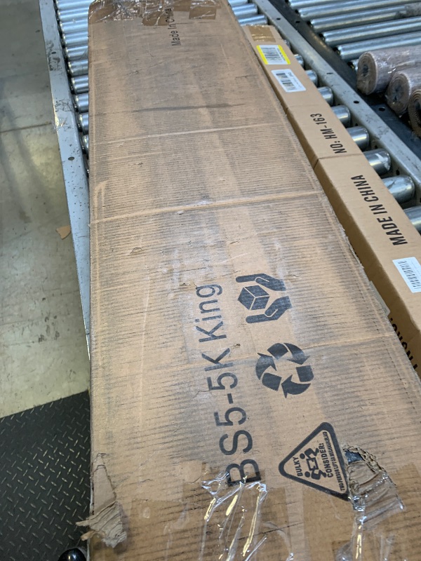 Photo 1 of ALDRICH 5 Inch Heavy Duty Metal Box Spring Mattress Foundation 3000lbs Max Weight Capacity/Non-Slip/No Noise/Easy Assembly/Easy Clean Cover,King