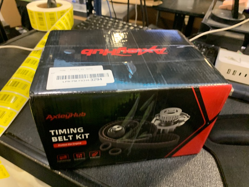 Photo 1 of AxleyHub Engine Timing Belt Kit with Water Pump for Acura Integra 1.8L 1996-2001, for Honda CR-V 2.0L 1997-2001, Replace OE TCK184, TBK184WP, TKH-014, TCKWP184