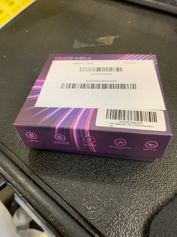 Photo 1 of 132G (9800 Hour) Voice Activated Recorder - Elasound Voice Recorder with AI-Intelligent Triple Noise Reduction, Portable Audio Recorder for Work, Lectures, Meetings, 100H Continuous Recording Device