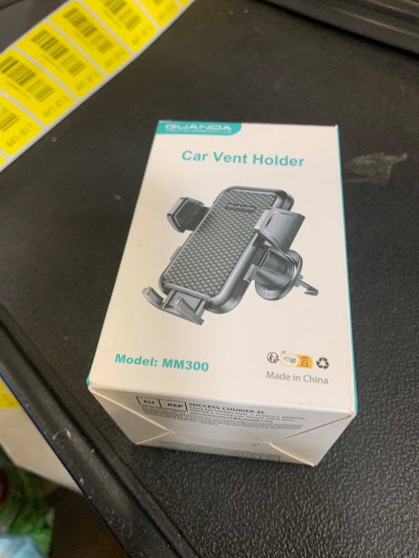 Photo 1 of [2026 New] Car Vent Phone Mount, [Upgrade Hook Clip Never Shake] Adjustable 360 Rotation Vent Clip Car Phone Holder Mount, Big Phone & Thick Case Friendly Fit for All iPhone, Samsung & Cell Phone